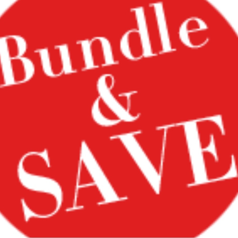 The more you bundle, the more you save!!!